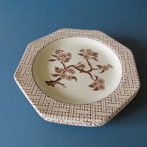 Vintage J&G Meakin / Royal Staffordshire /  Ironstone Innocence Alfred Meakin /  / English China / 4x plates