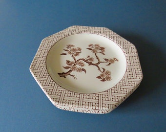 Vintage J&G Meakin / Royal Staffordshire /  Ironstone Innocence Alfred Meakin /  / English China / 4x plates