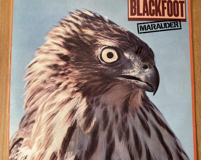 Blackfoot Marauder 1981 1st pressing,Vinyl LP (26)