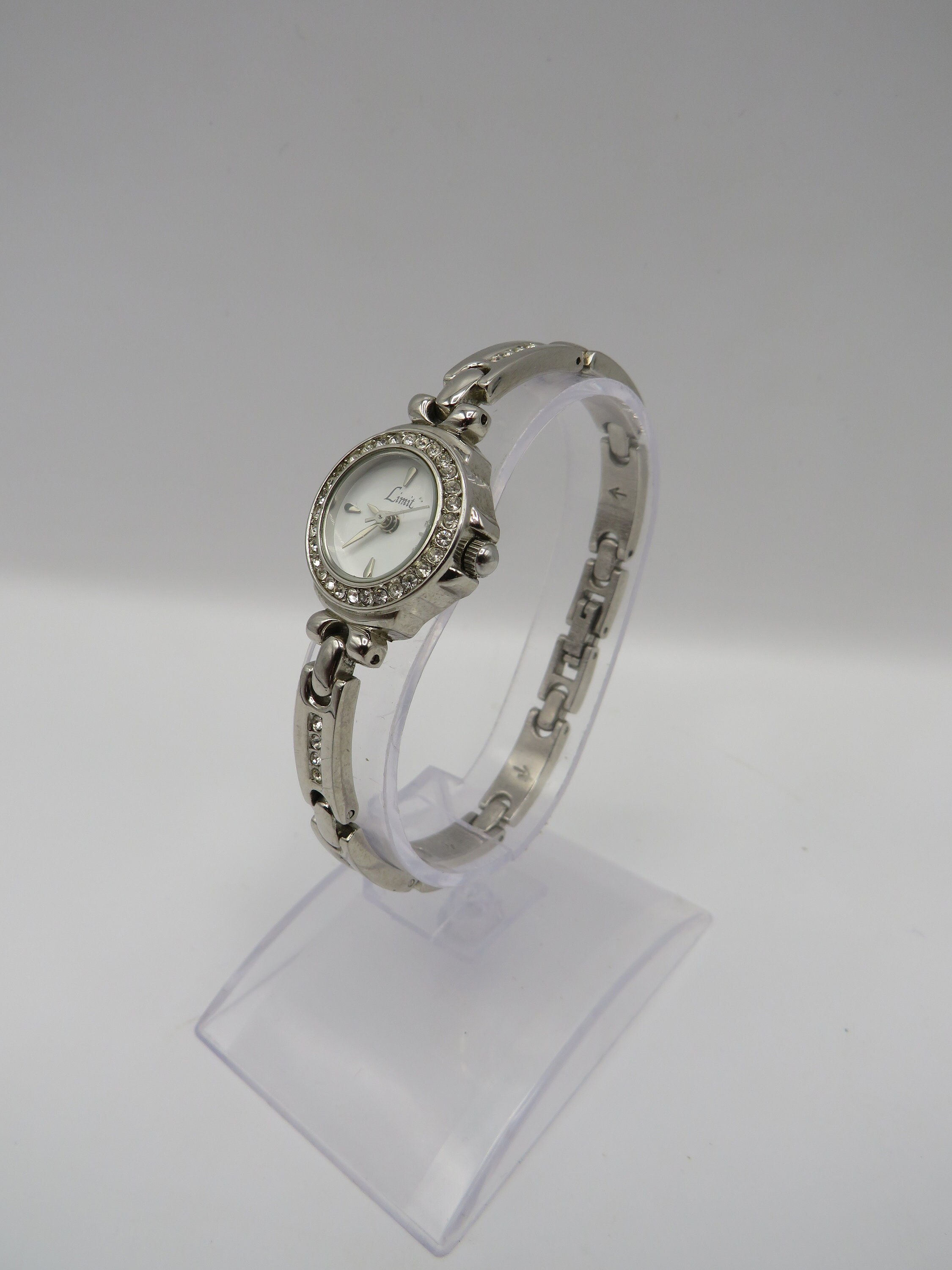 Vintage watch / cocktail watch / Quartz watch / Ladies silver Etsy