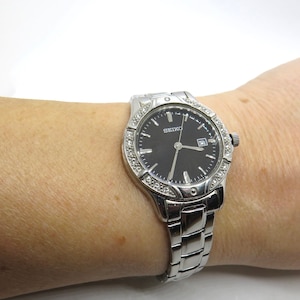 Seiko Diamond Watch Etsy Canada