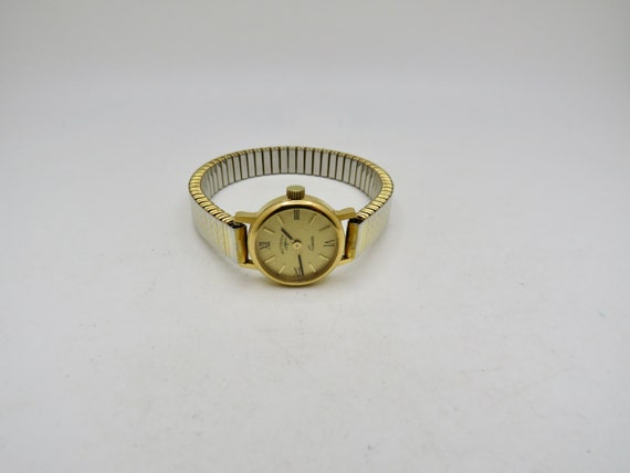 Vintage Rotary Gold watch / gold Quartz watch /  … - image 3