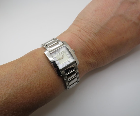vintage watch / Armani sports dress watch  / gift for her / square dial Watch / vintage Watch / vintage / R16