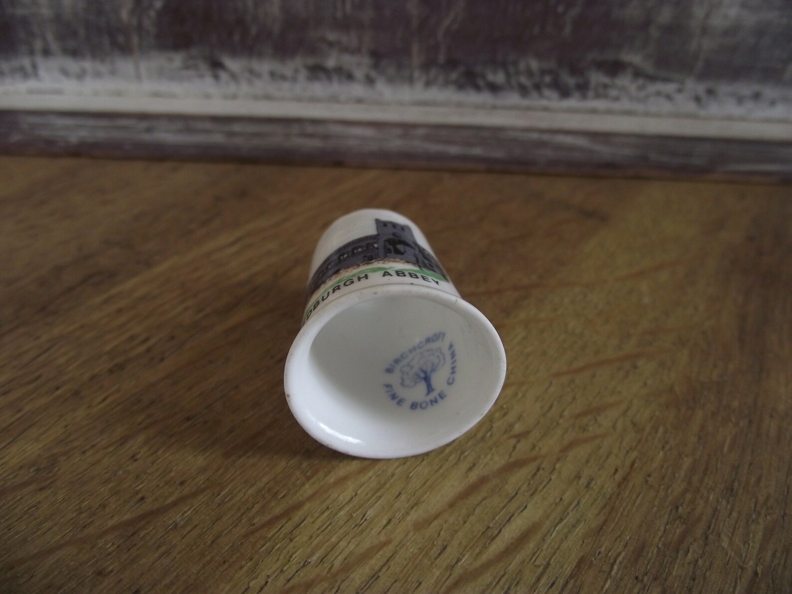 Vintage Thimbles / Jedburgh Abbey / British / Beautiful Fine Etsy