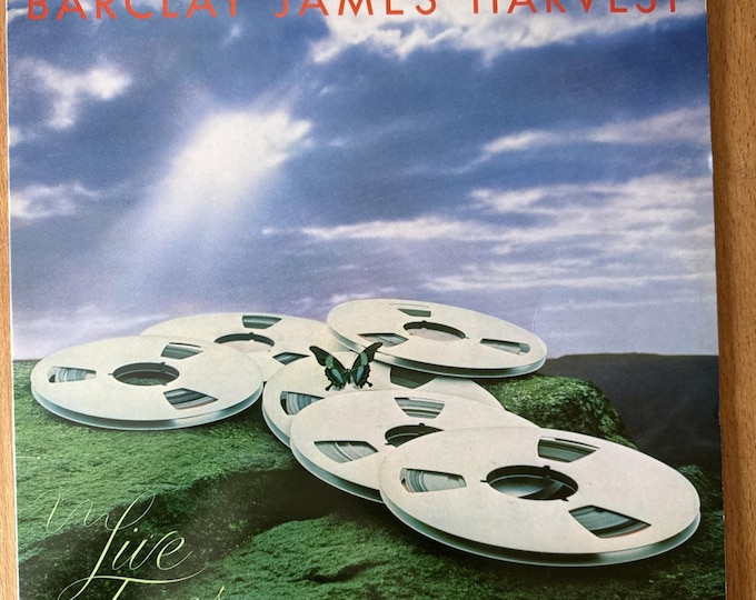 Barclay James Harvest 1st press Live Tapes 2xLP Vinyl Album Gatefold LP Record (6)