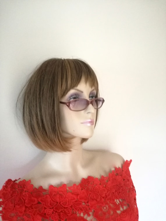 vintage sunglasses / Chloe / NOS / made in Italy  / vintage ladies / ladies wear / vintage clothing /  gift for her / retro scarf / 90's
