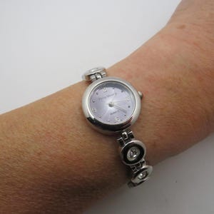 Vintage cocktail watch / Quartz watch / sparkle  watch / wrist size 7.1&quot; / womens Watch /  Gift for her (s12)