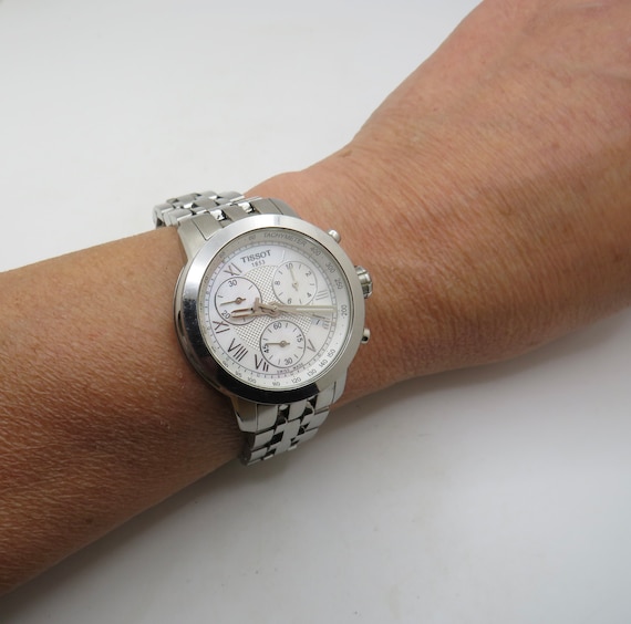 vintage sports watch / 7.8" large wrist size / vintage dive watch / Swiss watch / vintage Watch /  watch