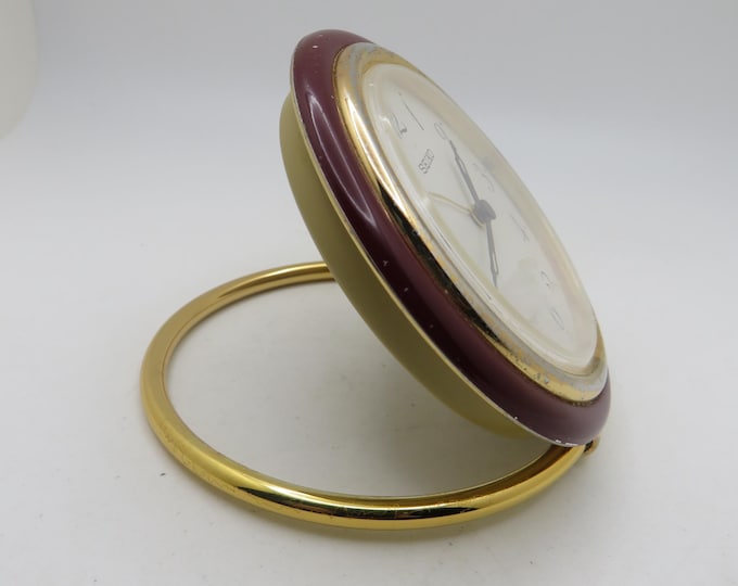 vintage seiko quartz travel alarm clock / working alarm (x1)