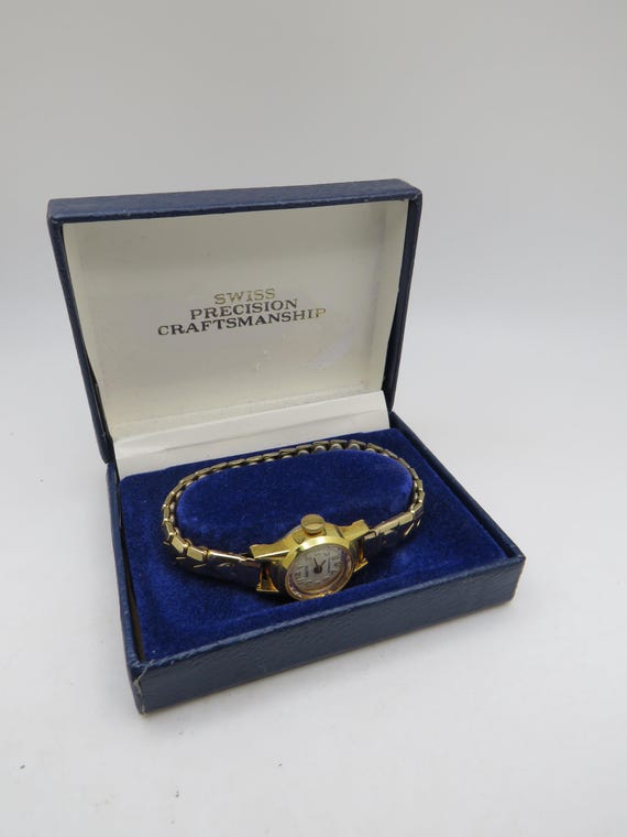 Vintage Gold Plated Swiss Mechanical Watch: Antimagnetic Dress Timepiece (x3)
