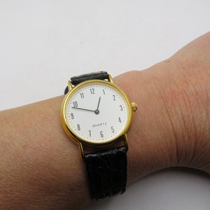 Vintage watch / dress watch / white dial watch / vintage gents Watch / watch / vintage sport  / gift for him (h3)