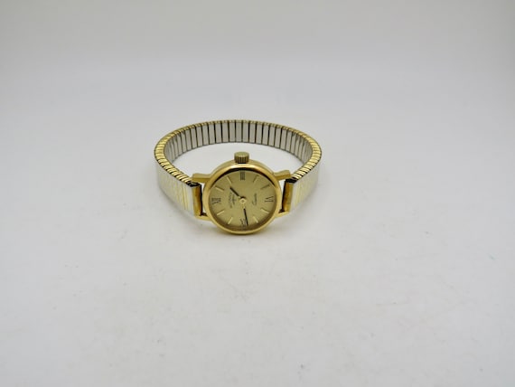 Vintage Rotary Gold watch / gold Quartz watch /  … - image 10
