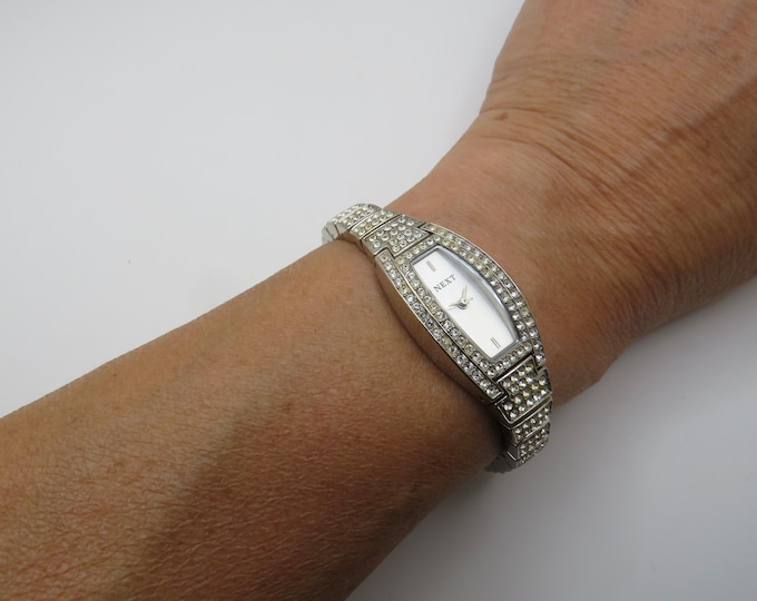 Vintage tank dress watch / Quartz watch / womens Dress Watch /  womens next Watches /  Gift for her (i29)
