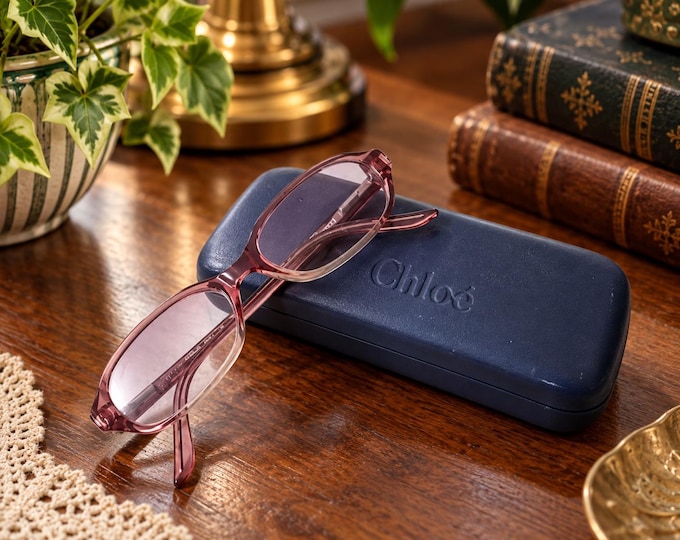 vintage sunglasses / Chloe / NOS / made in Italy  / vintage ladies / ladies wear / vintage clothing /  gift for her / retro scarf / 90's