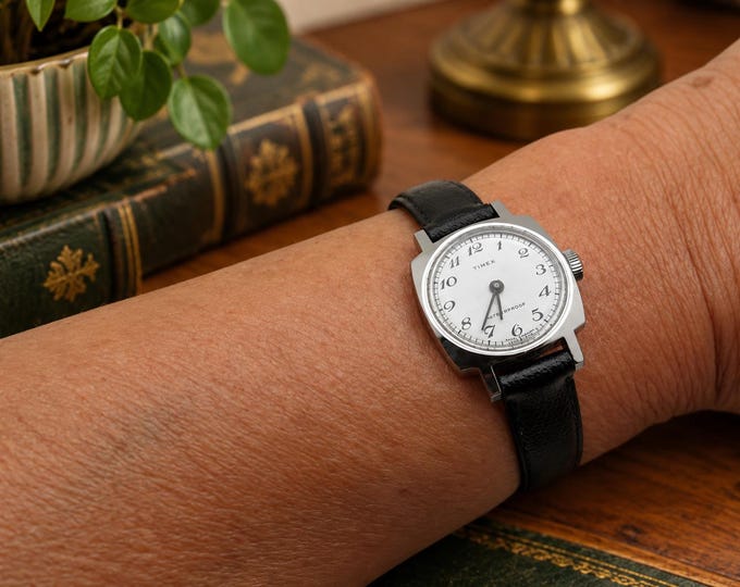 Vintage Timex Mechanical Watch, 17 Jewels, Self-Wind (w12)