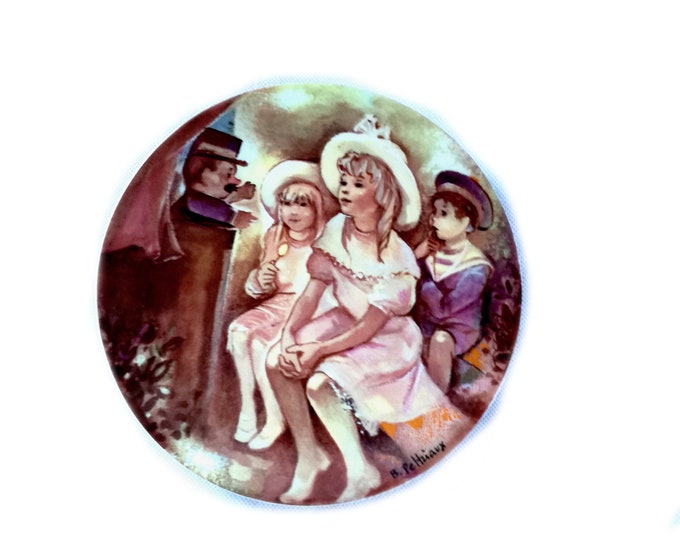 Collector Plate / by Limoges-Turgot  / Guignol au Luxemburd /  by B. Peltriaux