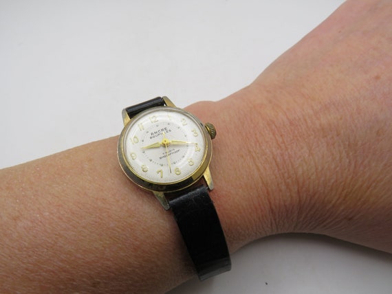 vintage watch / gift / vintage mechanical  watch / vintage ancre goupilles watch / vintage 50s / womans  watch (b10)