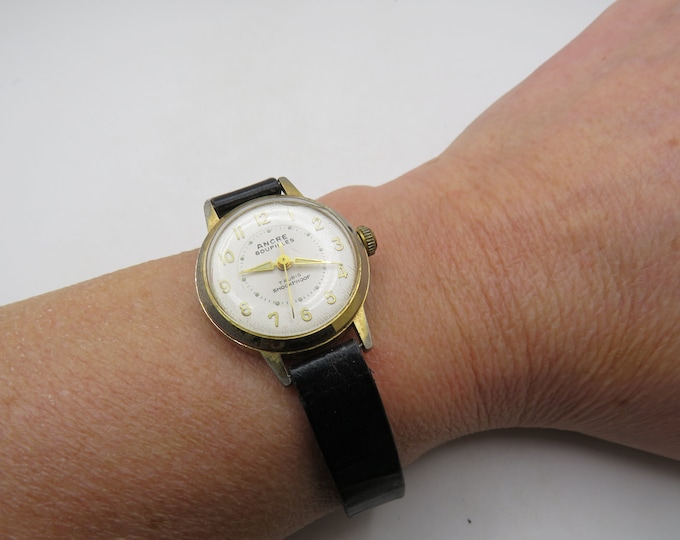 vintage watch / gift / vintage mechanical  watch / vintage ancre goupilles watch / vintage 50s / womans  watch (b10)