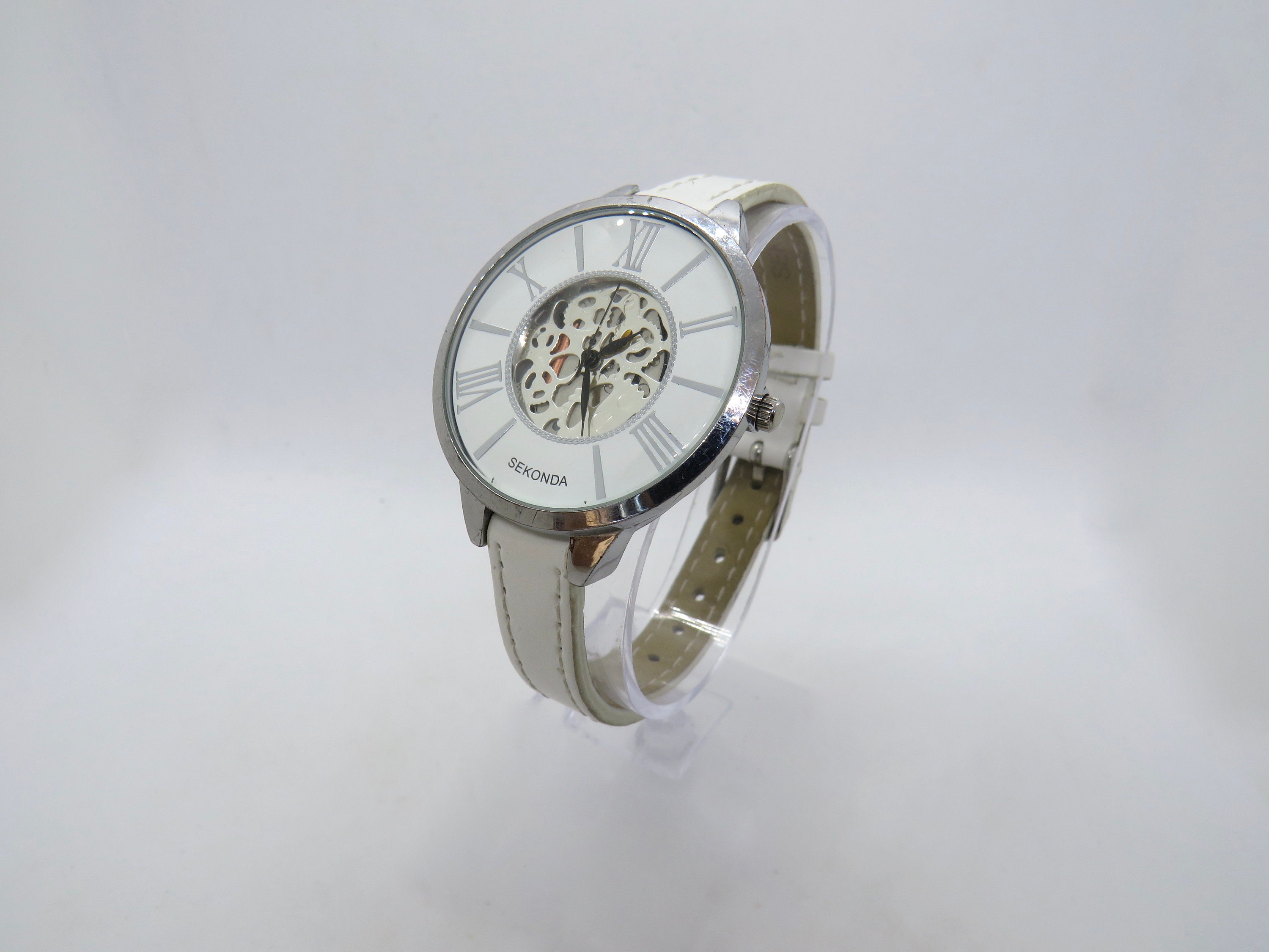 sekonda skeleton watch