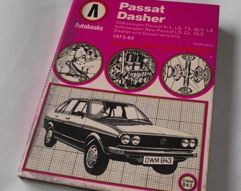 Autobooks Passat Dasher, covering the years 1973-1982. vintage cbc