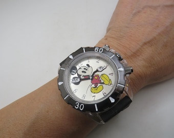Vintage Disney / Micky Maus Uhr / Vintage Sportuhr x17