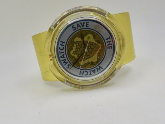 vintage pop swatch Boxed / Swatch Save the Watch … - image 5