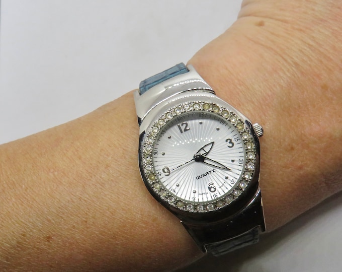 vintage womens Watch /  reversible  watch / Vintage Avon watch / quartz watch / stainless watch / watch / vintage ladies / watch