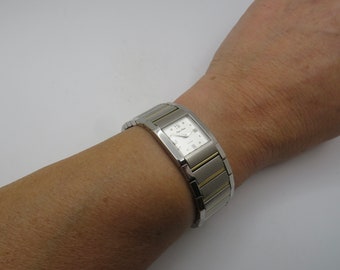 Vintage square watch / roger rodin serenade watch / Quartz watch / womens Watches / womans Watch /  Gift for her (h9)