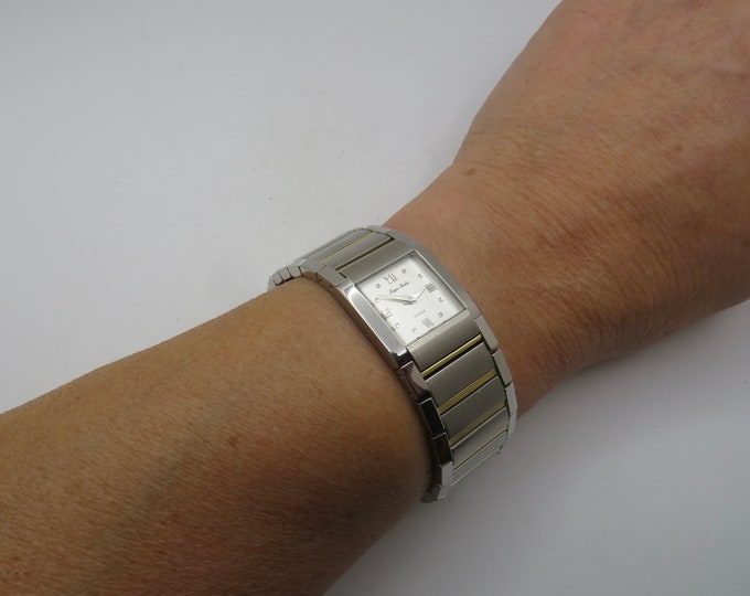 Vintage square watch / roger rodin serenade watch / Quartz watch / womens Watches / womans Watch /  Gift for her (h9)