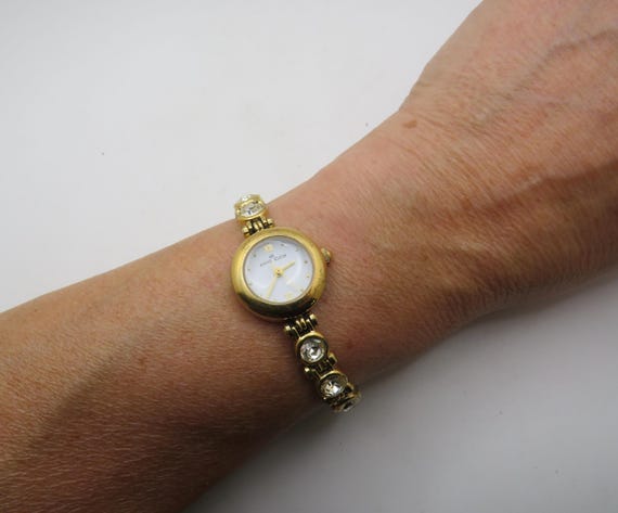 Vintage Anne Klein Gold Ladies Dress Watch With Diamond Accent (y11) - Etsy  New Zealand