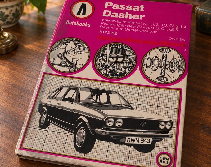 Autobooks Passat Dasher, covering the years 1973-1982. vintage cbc