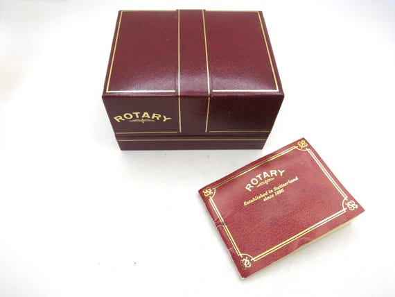 Vintage rotary watch /  two tone gold Dress Watch / womens Watch /  Gift for her / original Box
