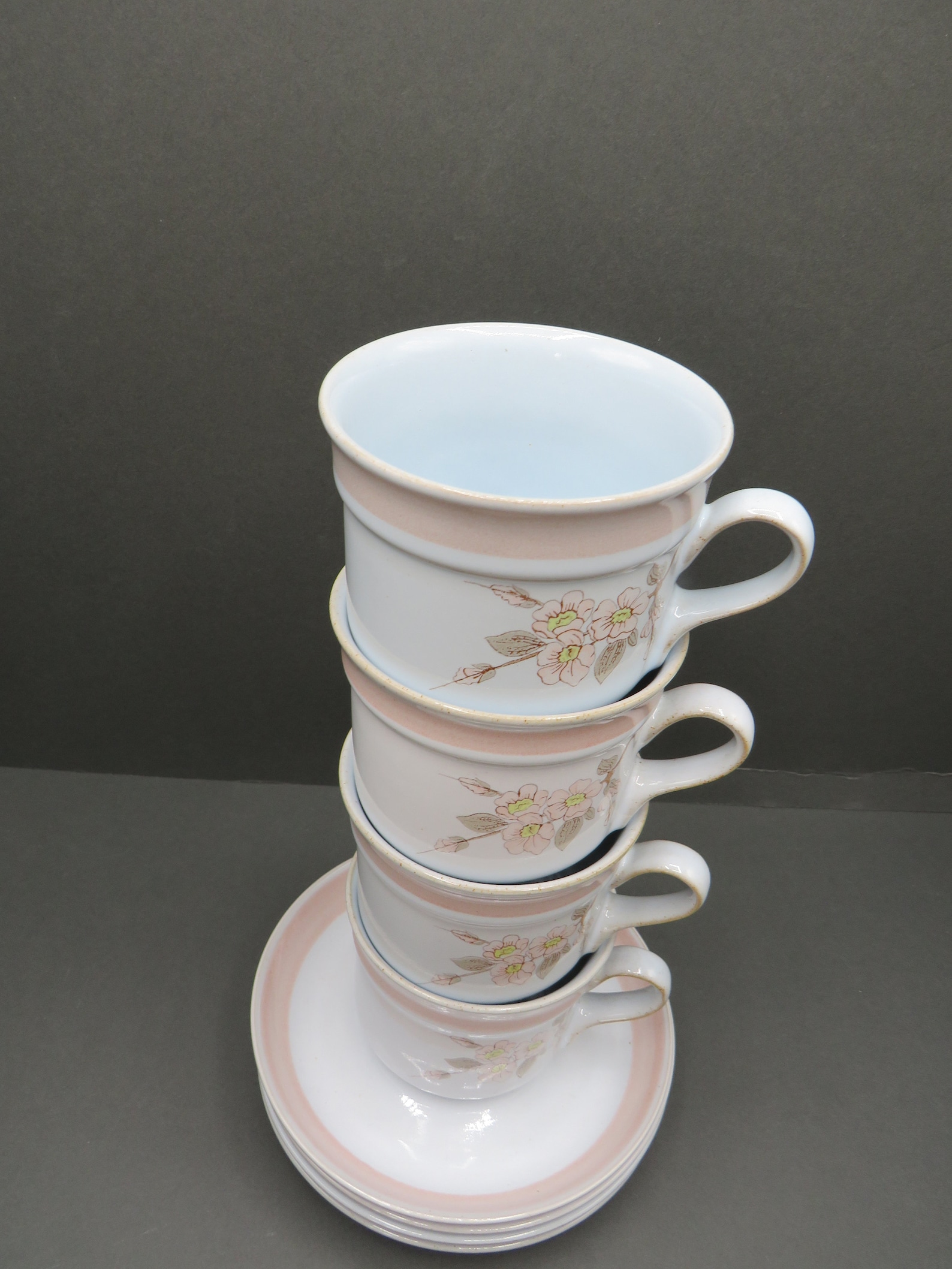 Denby Tea Set Normandy / 8x Vintage Denby / English / Denby / Etsy