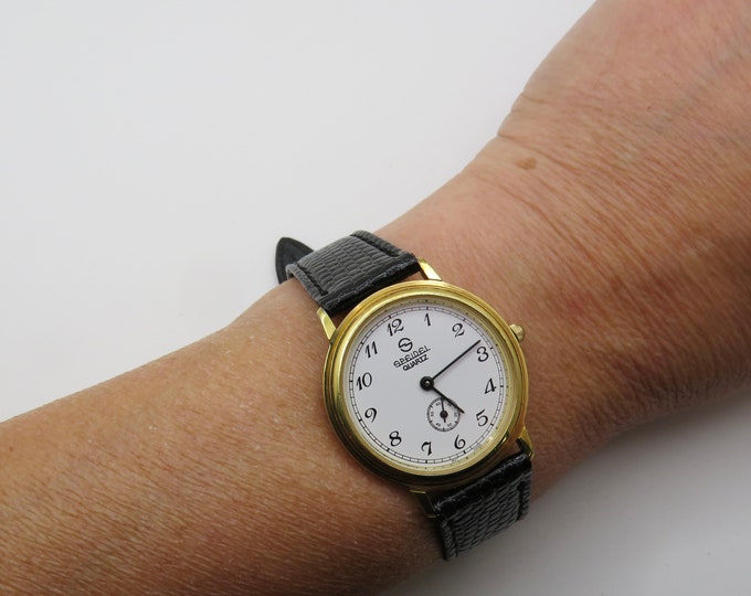 Vintage gold watch / speidel watch Gold dress watch / gold Quartz watch / gents / Swiss Watch / Watch / Gift for him (S30)