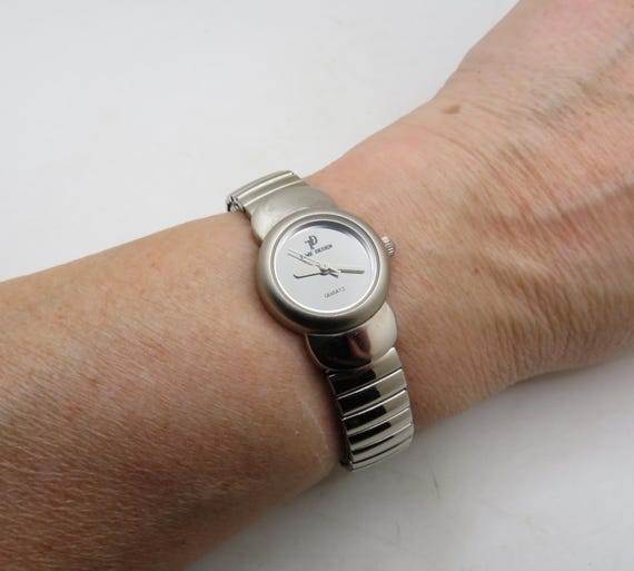 Vintage Quartz Watch - mirror dial  Stainless Steel Dress Watch w23