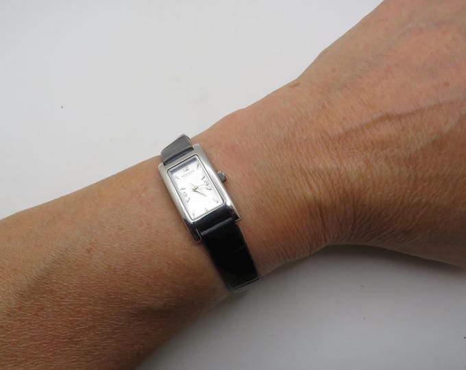 Rectangle watch / Kenneth Cole / womans square watch / vintage / watch / ladies watch (B12)