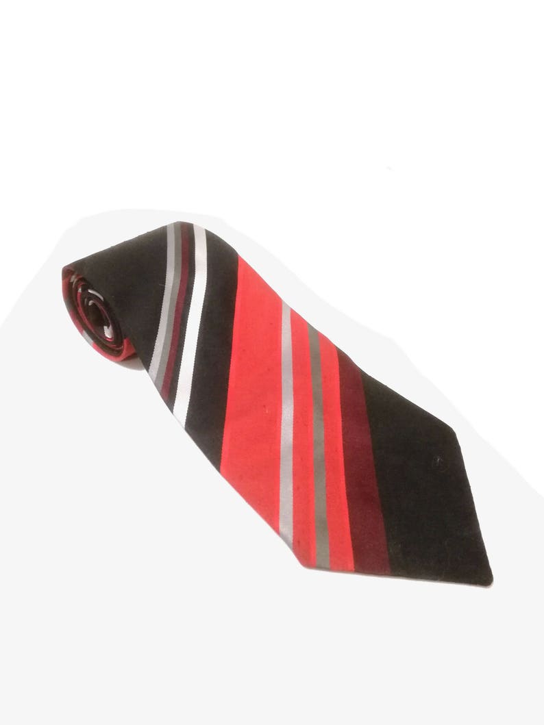 tie mens tie vintage clothing Classic tie vintage tie menswear tie vintage clothing gift for him retro tie polyester