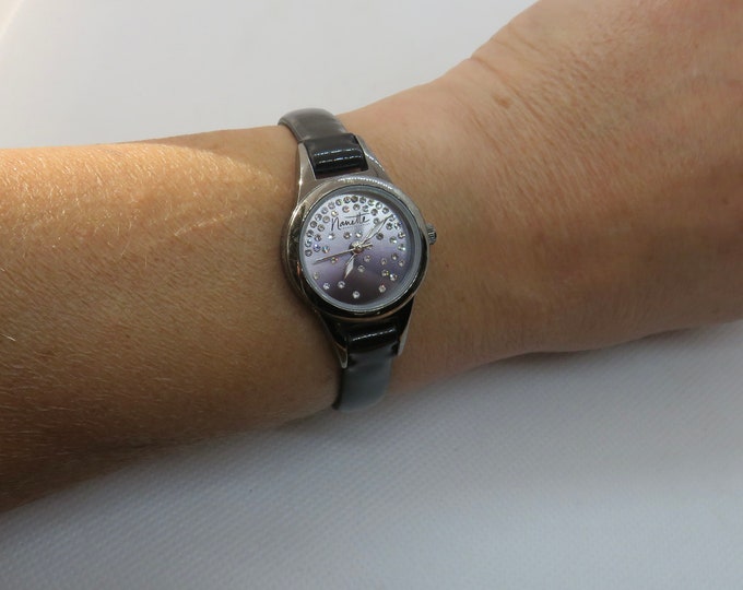 Vintage watch / dress watch / Quartz watch Nanette Lepore Dress Watch /  womans Watch /  Gift for her