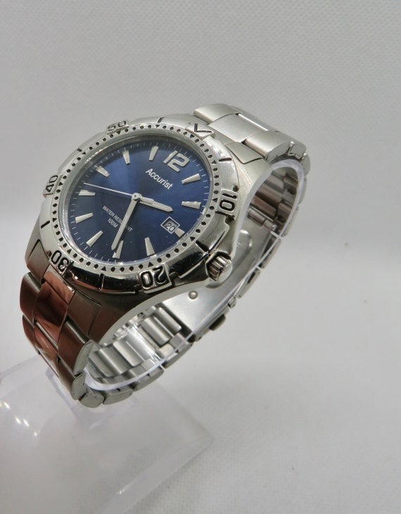 Vintage Watch Accurist Gift for Him Gents Divers Watch Vintage Gents Watch Vintage Mens Watch Etsy UK