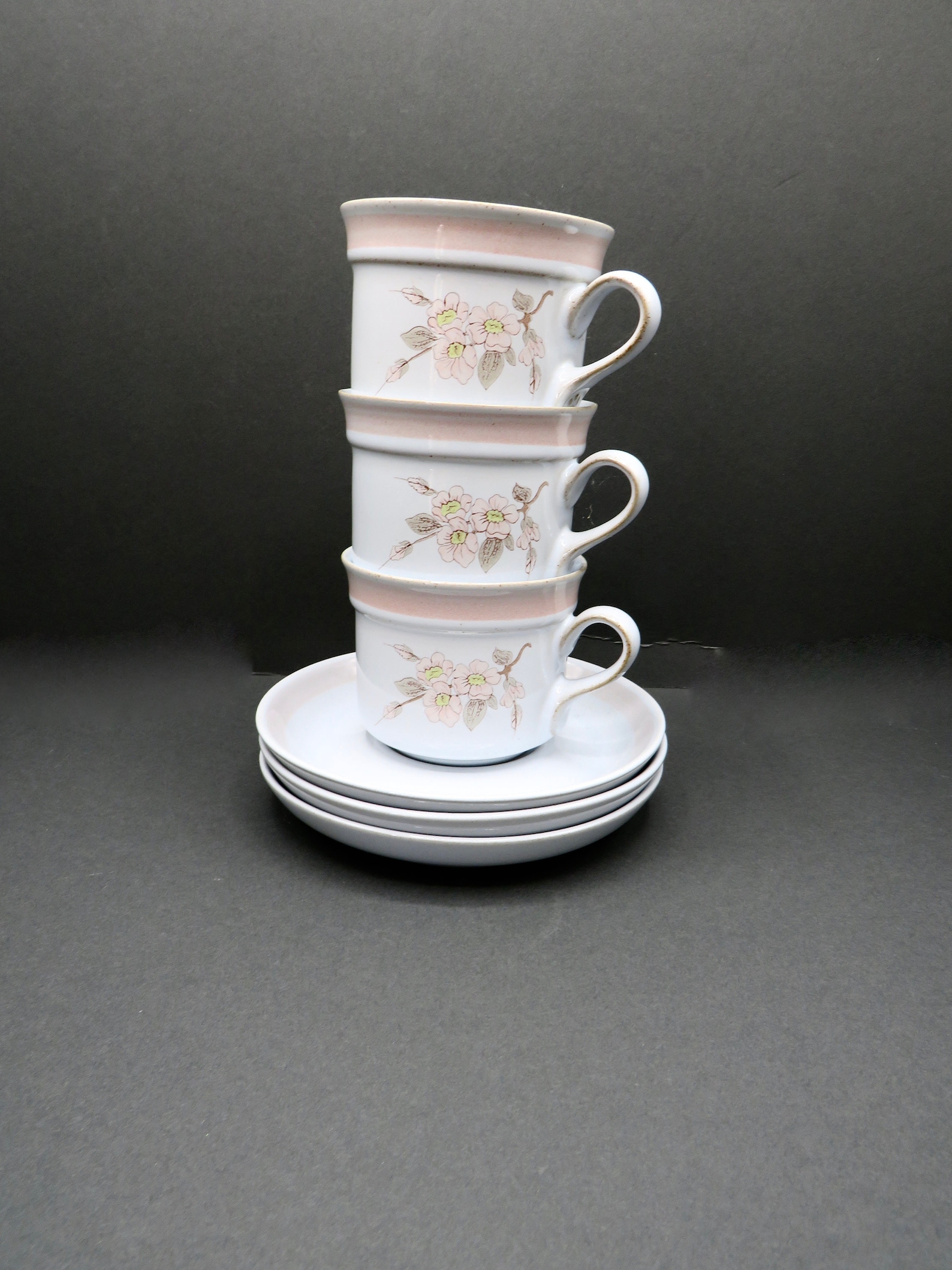 Denby Tea Set Normandy / 6x Vintage Denby / English / Denby / Etsy