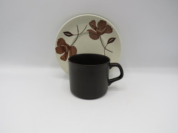 vintage stoneware tea cup set / Vintage Coffee Set, J&G Meakin Studio, Meakin, Vintage Coffee 1960s China, Afternoon Tea, Retro Coffee Set