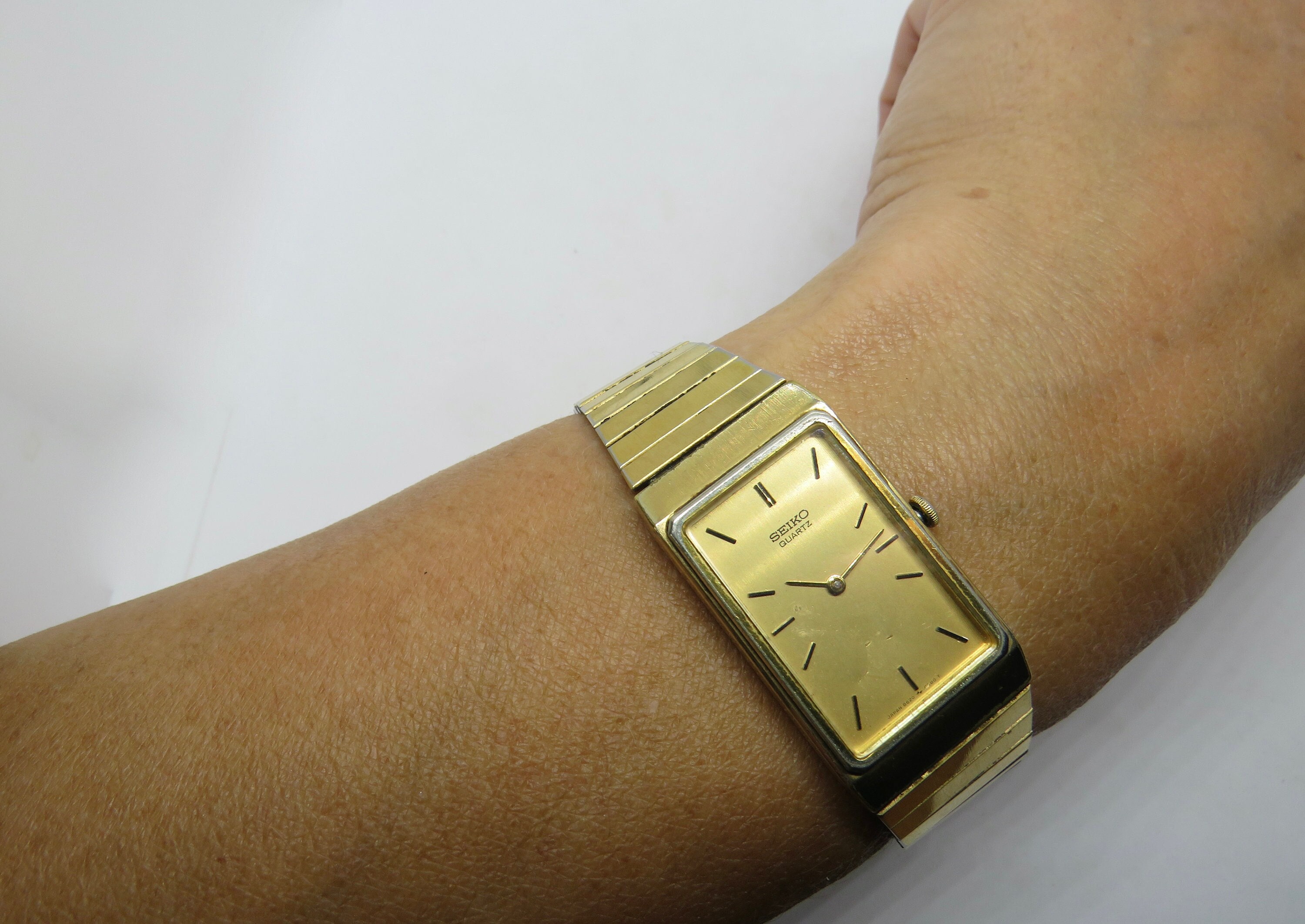 Vintage Seiko Tank Watch / Rectangle Classic Gents Watch / - Etsy India