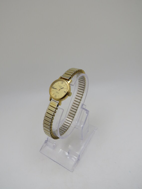 Vintage Rotary Gold watch / gold Quartz watch /  … - image 8