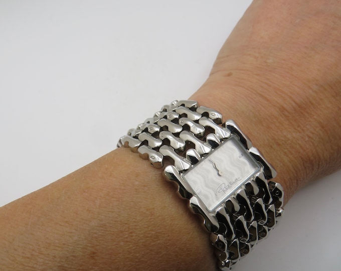 Vintage square watch / 6.8" wrist watch / Quartz watch / womens Watches / womans Watch /  Gift for her (c17)