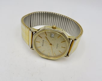 Vintage Bulova Watch / Gold Plated Dress Watch / Gold Quartz Watch / Gents  Gold Plated Rotary Dress Watch / Watch / Gift for Him N30 - Etsy