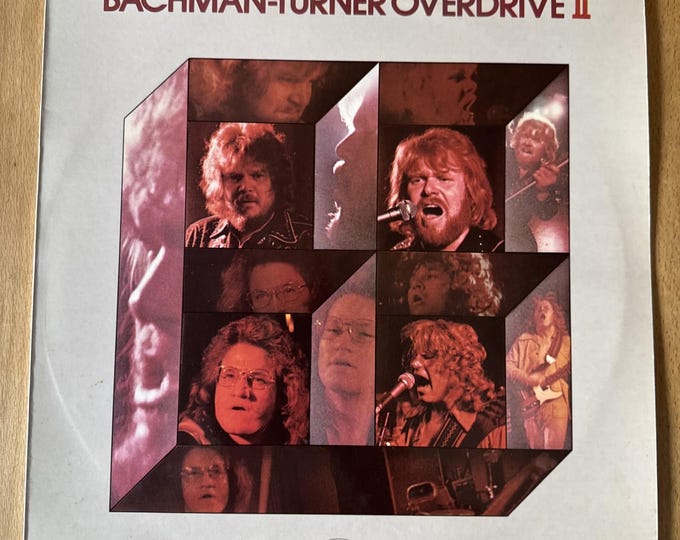 Bachman-Turner Overdrive II 1974 UK 1st Vinyl LP 6338 482 Bilbo  (33)