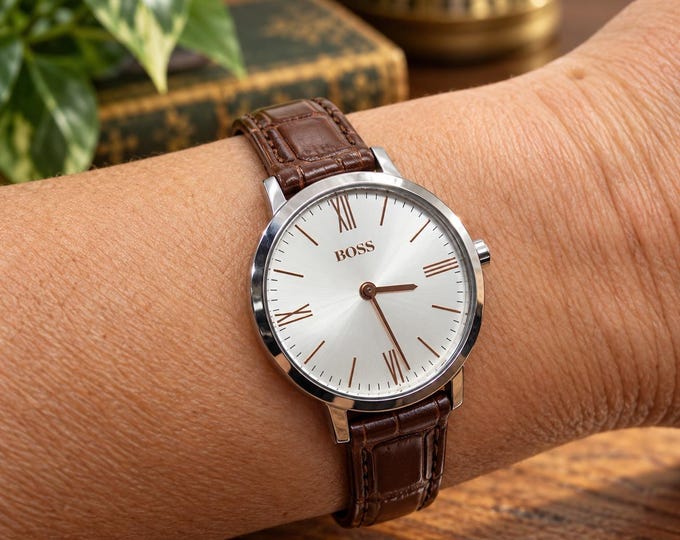 Vintage watch / Hugo Boss Quartz watch / womens Watch /  ladies Watch /  Gift for her