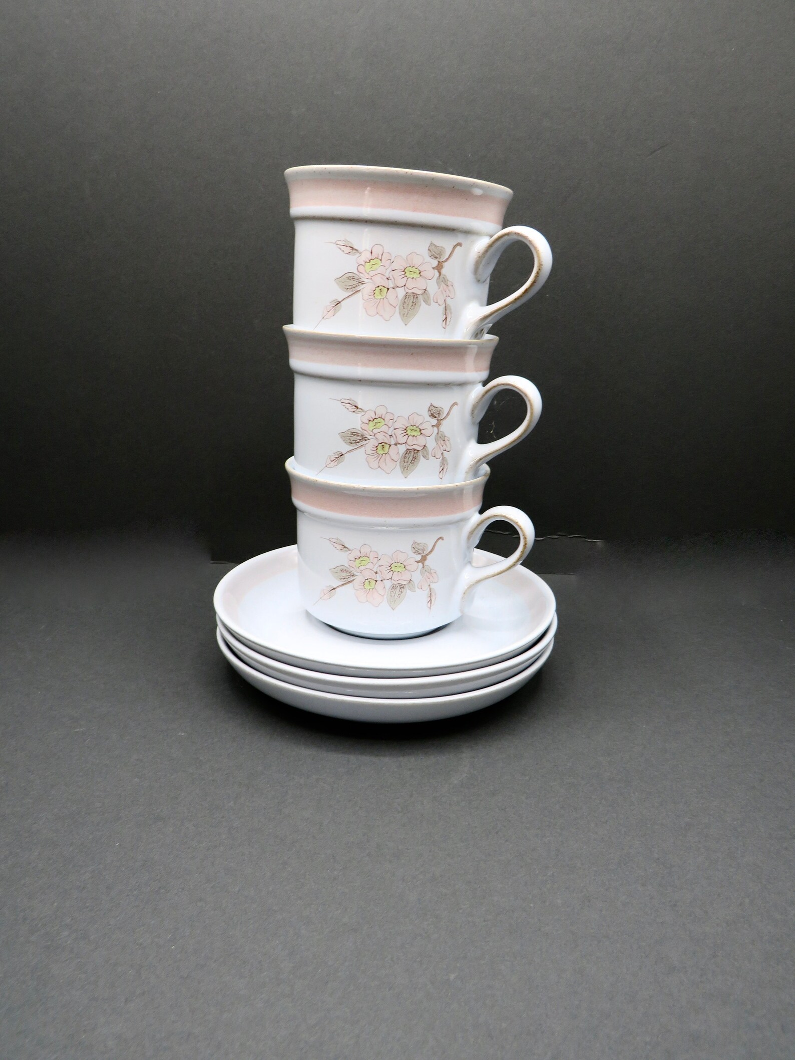 Denby Tea Set Normandy / 6x Vintage Denby / English / Denby / Etsy
