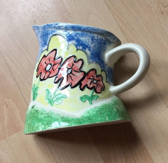 Rare Carlton Jug  / Tony Carlton /  England Modern Design / retro coffee / vintage / mug / cup /