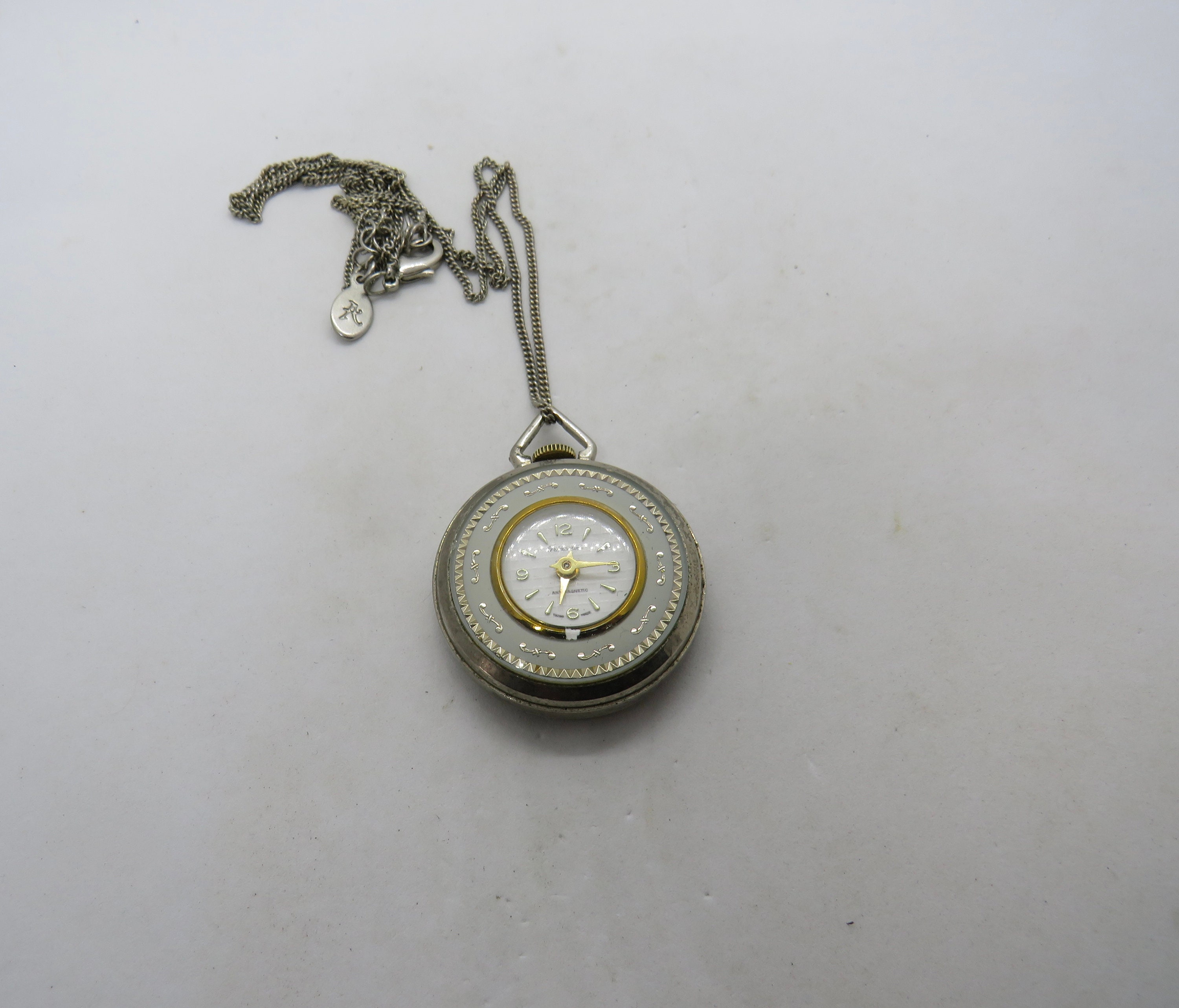 Vintage pocket watch mechanical watch / hunter Dress Watch ...